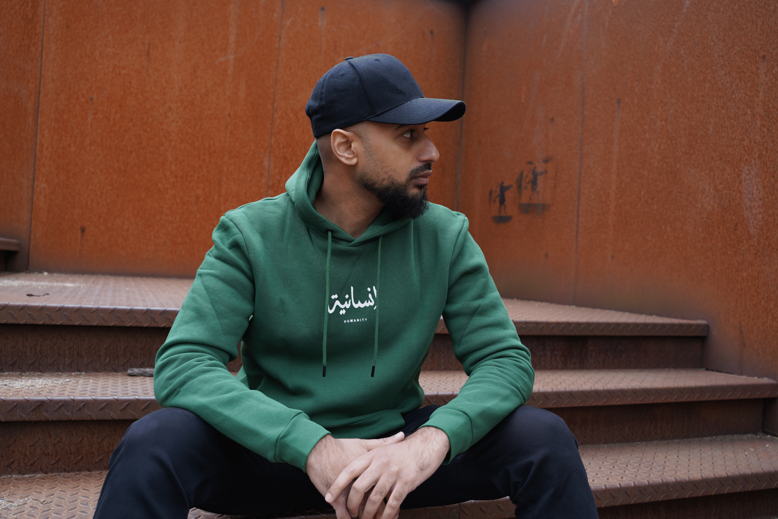 Green colorway lifestyle